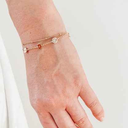 Kira • Tiny Pendant Bracelet