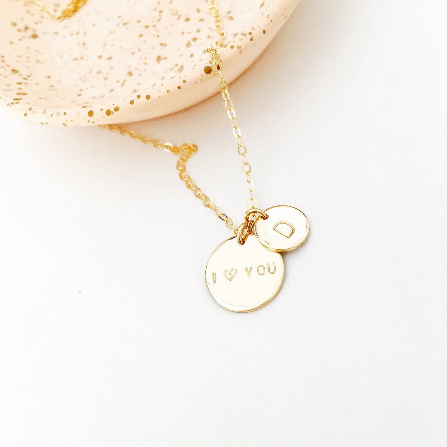 Medium & Small Pendant Necklace