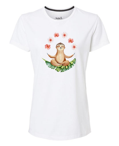 Slothful Serenity Tee: The Women's Recycled T-Shirt